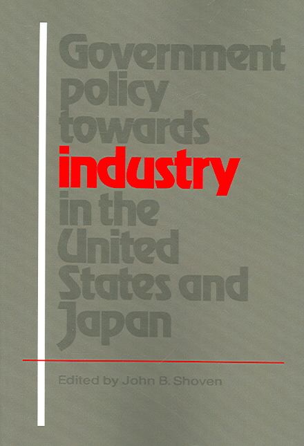Produktbild: Government Policy Towards Industry in the United States and Japan