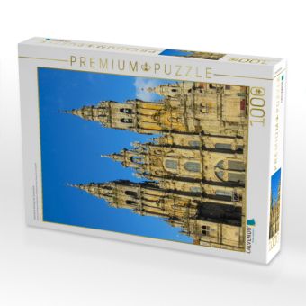 Produktbild: CALVENDO Puzzle Catedral de Santiago de Compostela | 1000 Teile Lege-Gr&ouml;&szlig;e 64x48cm Foto-Puzzle f&uuml;r gl&uuml;ckliche Stunden
