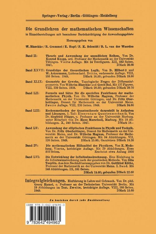 Produktbild: Die Entwicklung der Infinitesimalrechnung