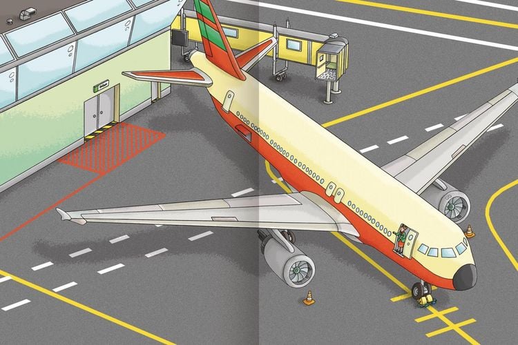 Produktbild: Erstes Stickern &ndash; Flughafen