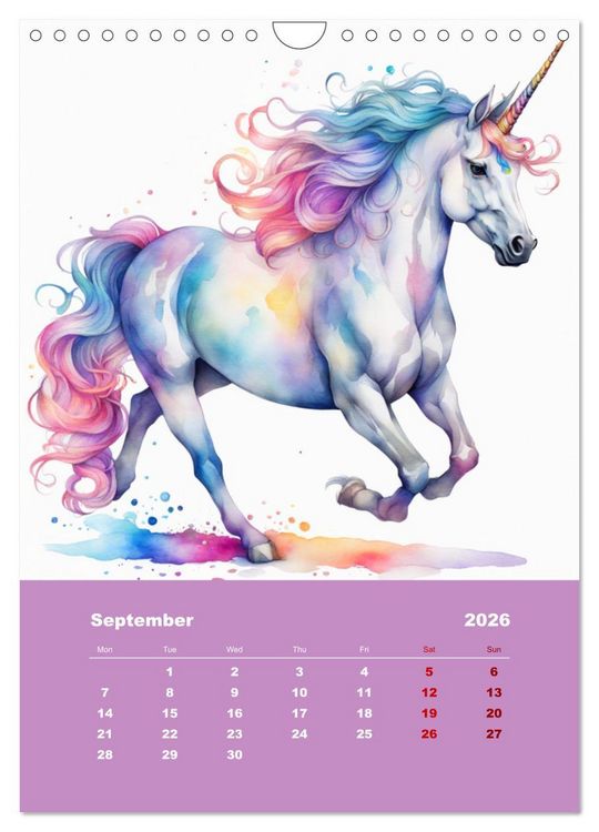 Produktbild: An enchanted world (Wall Calendar 2026 DIN A4 portrait), CALVENDO 12 Month Wall Calendar
