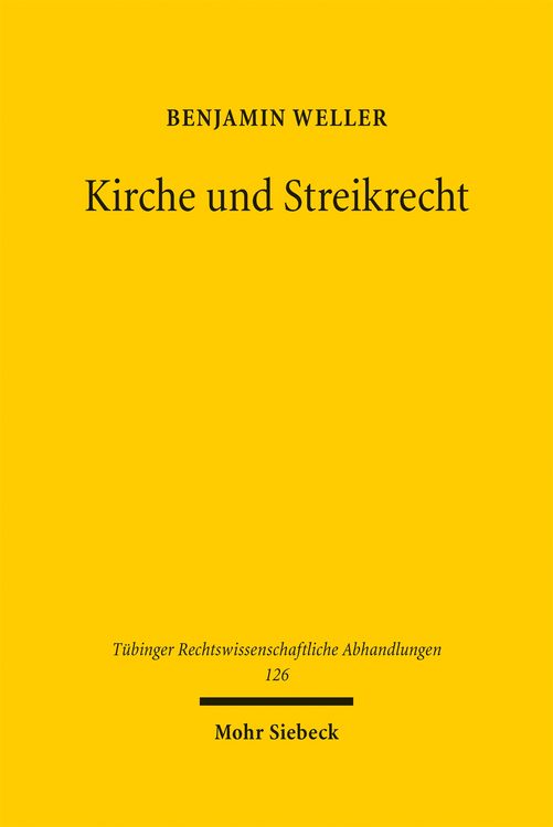 Produktbild: Kirche und Streikrecht