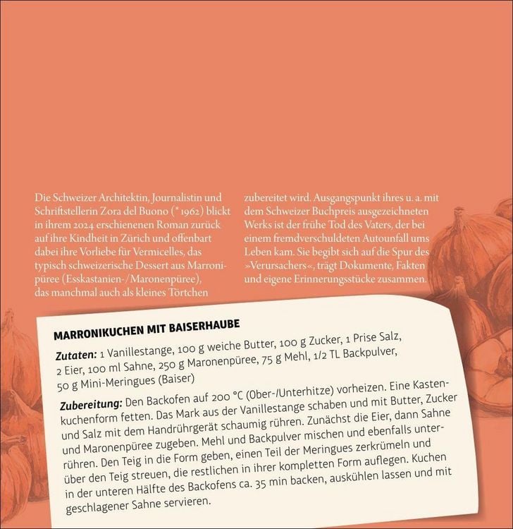 Produktbild: Der kleine literarische K&uuml;chenkalender Premium-Postkartenkalender 2027 - Mit Texten und Rezepten
