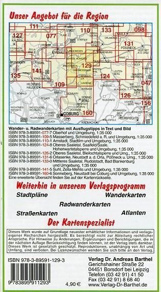 Produktbild: Wander-, Ski- und Radwanderkarte Schwarzatal, Bad Blankenburg, Oberwei&szlig;bach und Umgebung