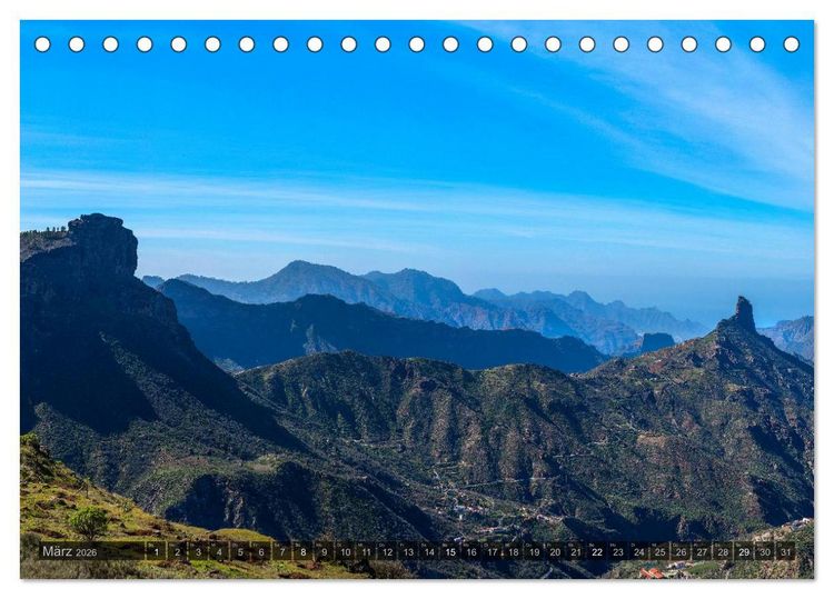 Produktbild: Grandioses Canaria (Tischkalender 2026 DIN A5 quer), CALVENDO Monatskalender