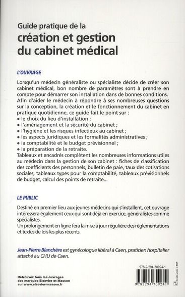 Produktbild: Guide Pratique de la Creation et Gestion du Cabinet Medical
