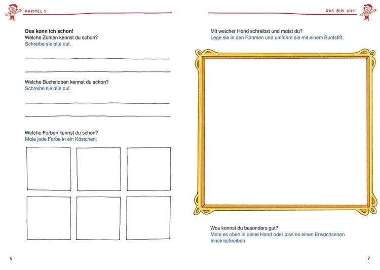 Produktbild: Schlau für die Schule: Mein dickes buntes Übungsbuch für den Schulstart