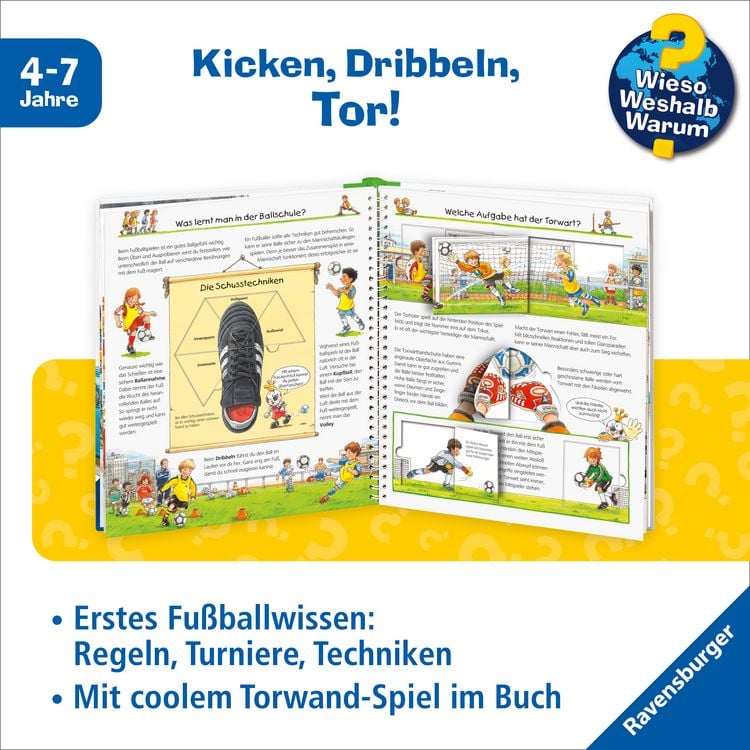 Produktbild: Wieso? Weshalb? Warum? Band 35 - Rund um den Fu&szlig;ball