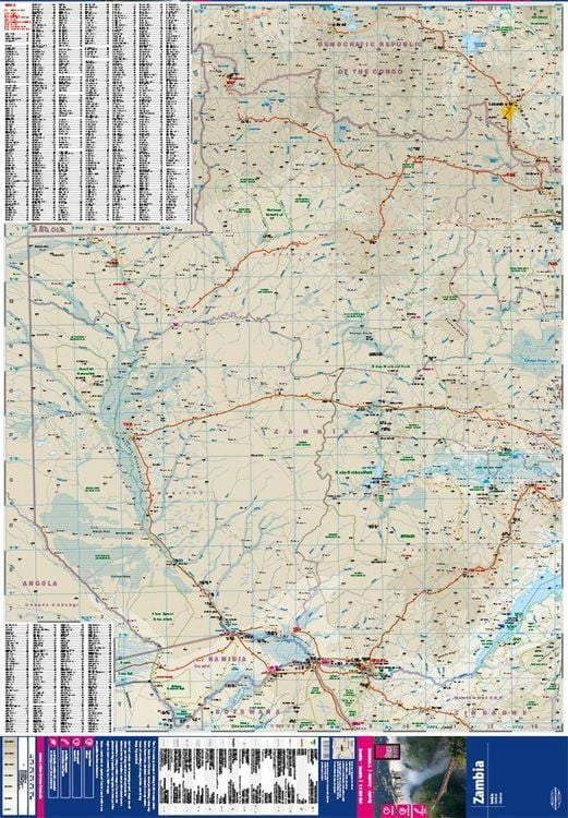 Produktbild: Reise Know-How Landkarte Sambia / Zambia (1:1.000.000)