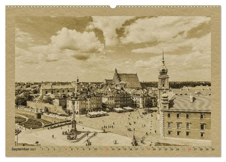 Produktbild: Polen &ndash; Ein Kalender im Zeitungsstil (Wandkalender 2027 DIN A2 quer), CALVENDO Monatskalender