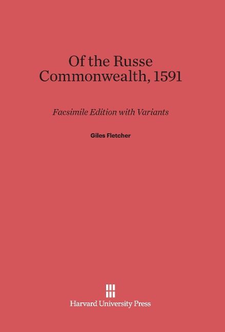 Produktbild: Of the Russe Commonwealth, 1591