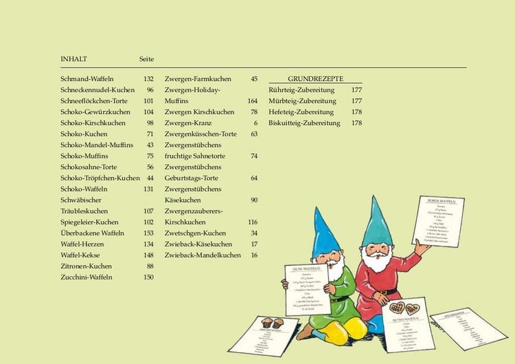 Produktbild: Zwergenst&uuml;bchen Das gro&szlig;e Backbuch