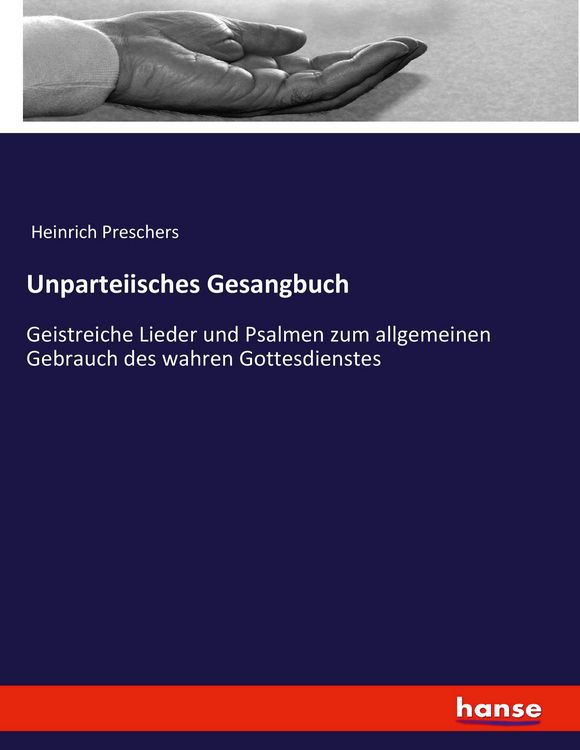 Produktbild: Unparteiisches Gesangbuch