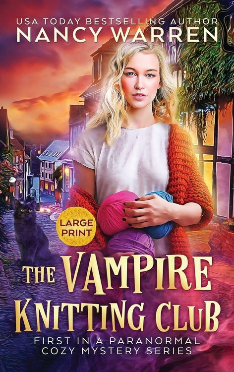 Produktbild: The Vampire Knitting Club (Large Print)