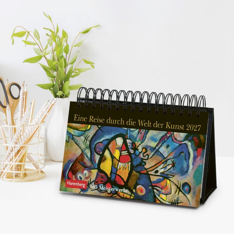 Produktbild: Eine Reise durch die Welt der Kunst Premiumkalender 2027 - 365 Meisterwerke