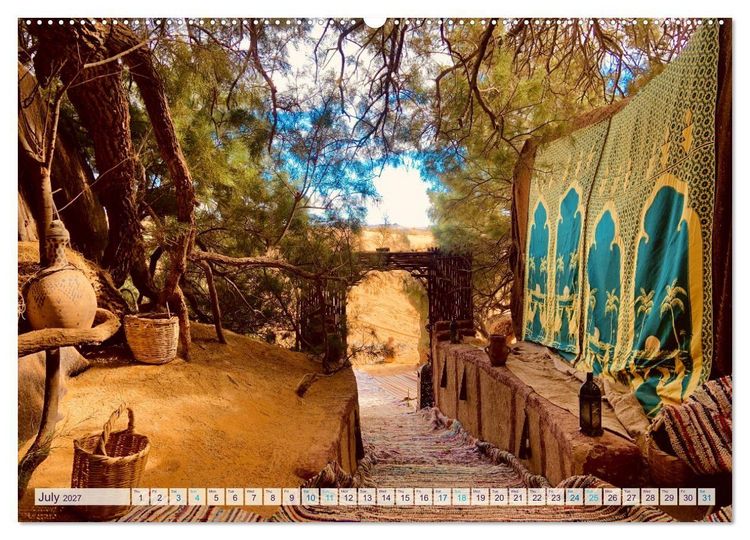 Produktbild: Marocco&rsquo;s Silent Desert (High Quality Premium Wall Calendar 2027 DIN A2 landscape),CALVENDO 12 Month Wall Calendar