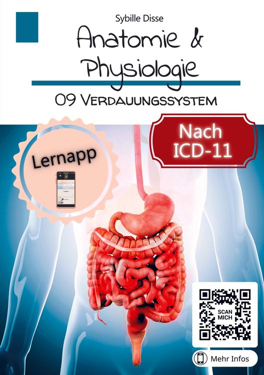 Produktbild: Sybille Disse: Anatomie & Physiologie Band 09: Verdauungssys