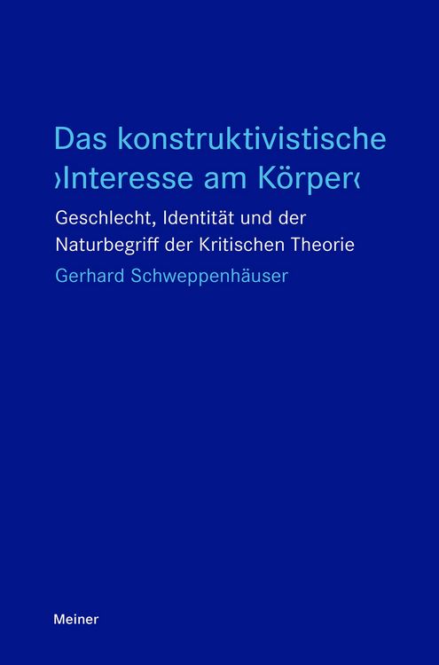 Produktbild: Das konstruktivistische &rsaquo;Interesse am K&ouml;rper&lsaquo;