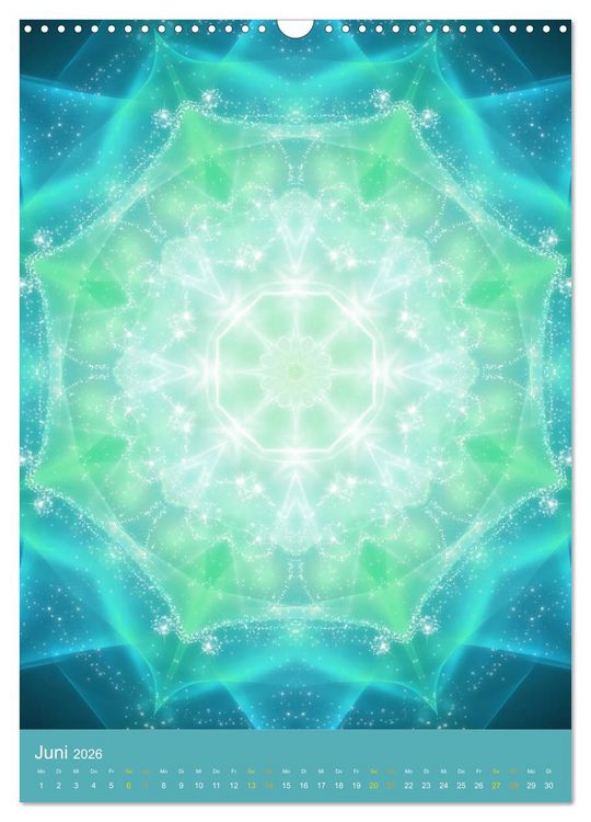 Produktbild: Lichtvolle Mandalas (Wandkalender 2026 DIN A3 hoch), CALVENDO Monatskalender