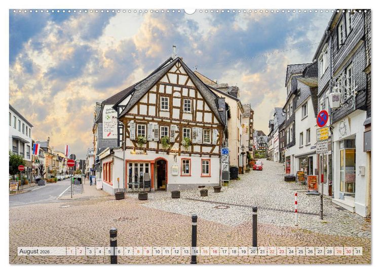 Produktbild: Montabaur Impressionen (Wandkalender 2026 DIN A2 quer), CALVENDO Monatskalender
