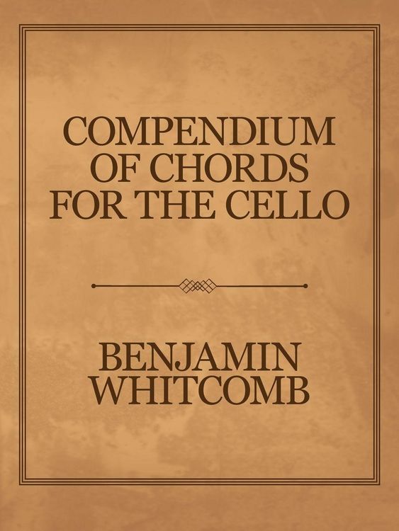 Produktbild: Compendium of Chords for the Cello