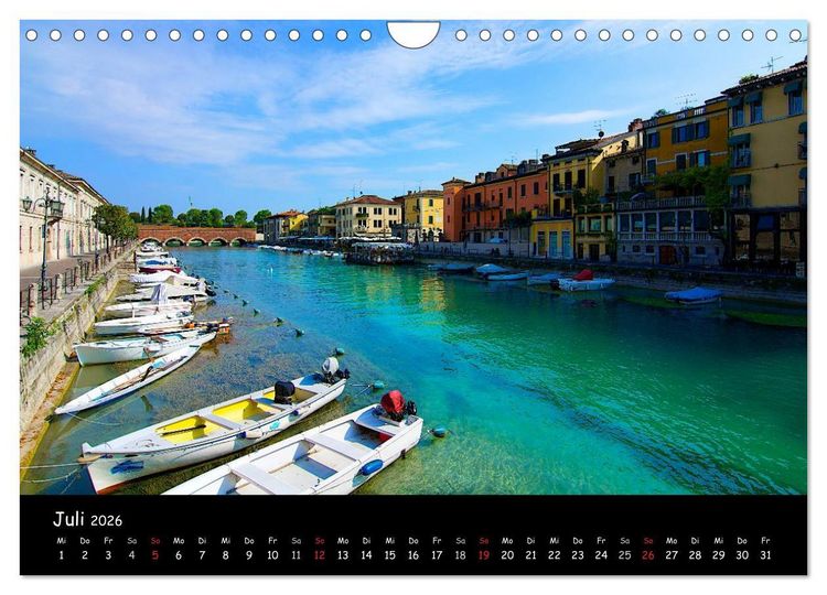 Produktbild: Lazise und Umgebung (Wandkalender 2026 DIN A4 quer), CALVENDO Monatskalender