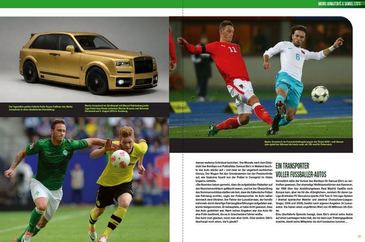 Produktbild: Die Autos der Fu&szlig;ball-Stars
