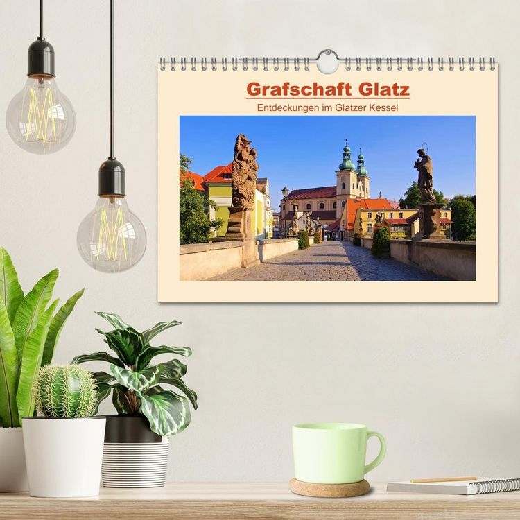 Produktbild: Grafschaft Glatz - Entdeckungen im Glatzer Kessel (Wandkalender 2026 DIN A4 quer), CALVENDO Monatskalender
