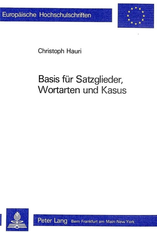Produktbild: Basis f&uuml;r Satzglieder, Wortarten und Kasus