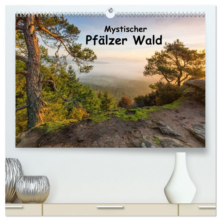 Produktbild: Mystischer Pf&auml;lzer Wald (hochwertiger Premium Wandkalender 2026 DIN A2 quer), Kunstdruck in Hochglanz