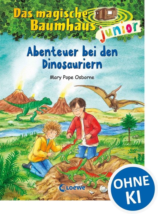Produktbild: Abenteuer bei den Dinosauriern / Das magische Baumhaus junior Band 1