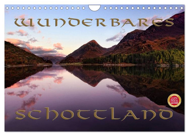 Produktbild: Wunderbares Schottland (Wandkalender 2026 DIN A4 quer), CALVENDO Monatskalender