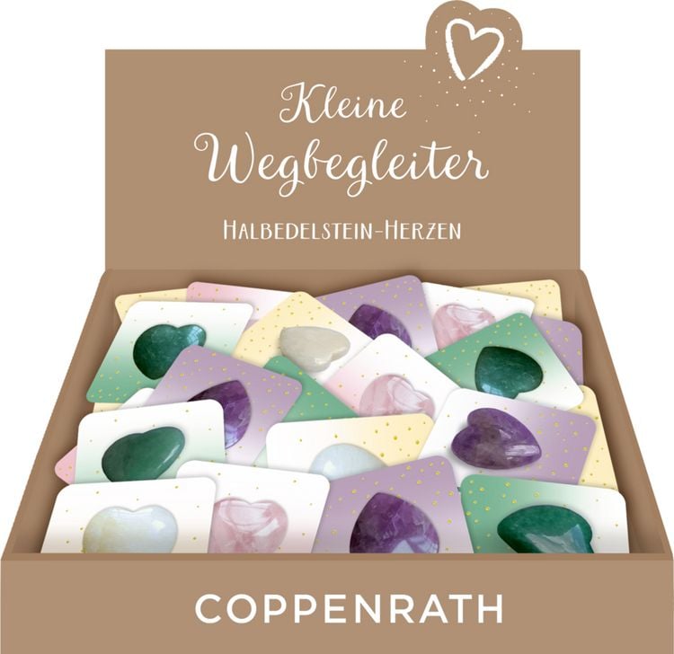 Produktbild: Halbedelstein-Herzen - Von Herzen, sort.