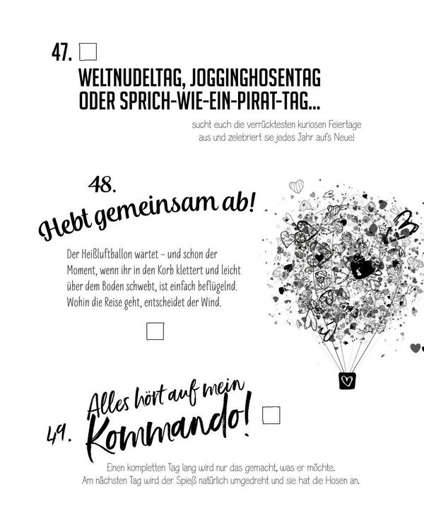 Produktbild: Die NEUE Bucket List f&uuml;r Paare