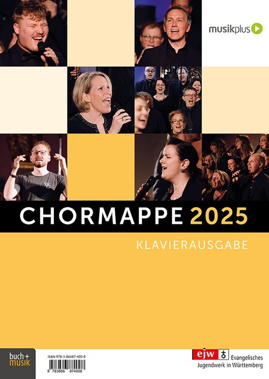 Produktbild: Chormappe 2025 Klavierausgabe
