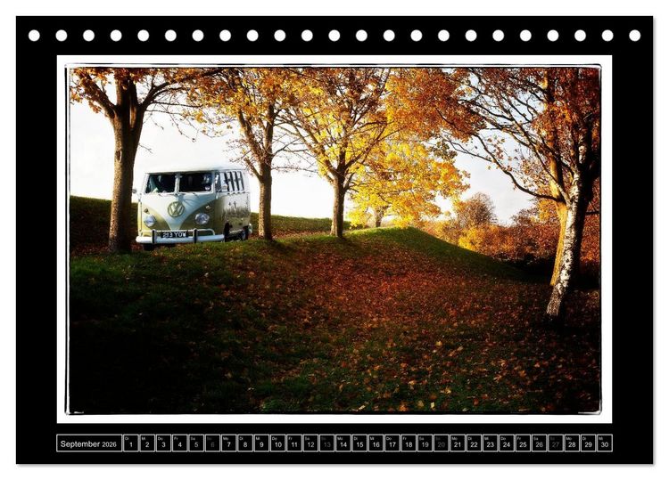Produktbild: Oldtimer auf Tour (Tischkalender 2026 DIN A5 quer), CALVENDO Monatskalender