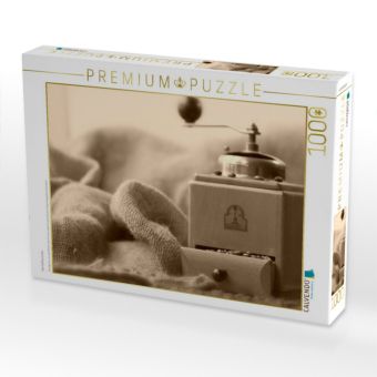 Produktbild: CALVENDO Puzzle Alte Kaffeem&uuml;hle | 1000 Teile Lege-Gr&ouml;&szlig;e 64x48cm Foto-Puzzle f&uuml;r gl&uuml;ckliche Stunden