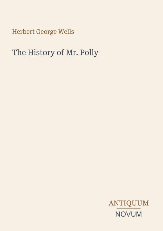 Produktbild: The History of Mr. Polly