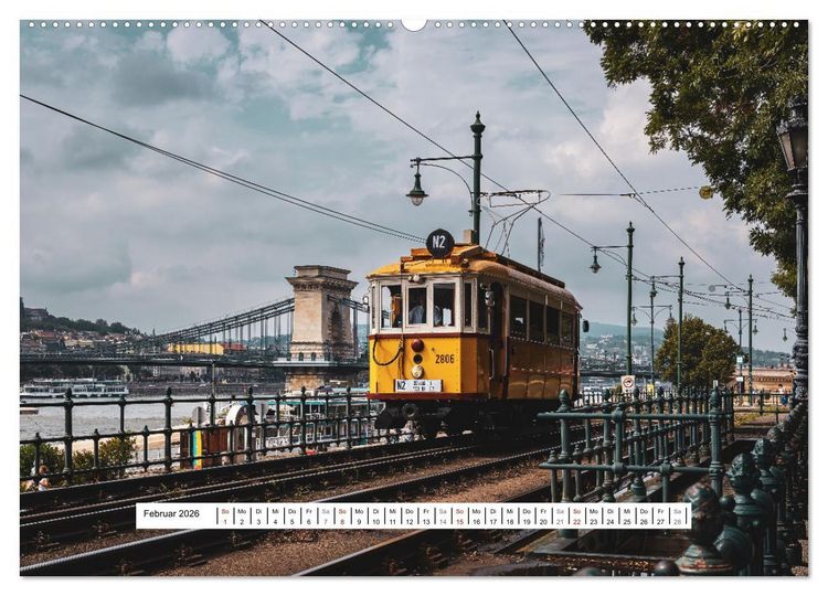 Produktbild: KAISERLICHES BUDAPEST (Wandkalender 2026 DIN A2 quer), CALVENDO Monatskalender