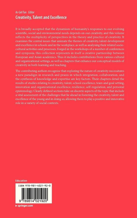 Produktbild: Creativity, Talent and Excellence