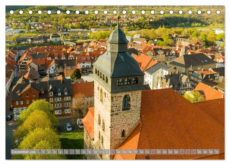 Produktbild: Ein Blick auf Witzenhausen (Tischkalender 2026 DIN A5 quer), CALVENDO Monatskalender