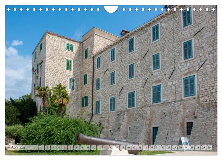 Produktbild: &Scaron;ibenik - Mittelalterliche Metropole in Kroatien (Wandkalender 2026 DIN A4 quer), CALVENDO Monatskalender