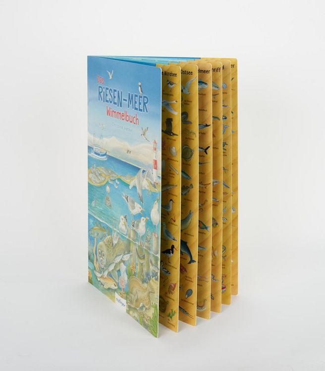 Produktbild: Riesen-Wimmelbuch: Das Riesen-Meer-Wimmelbuch