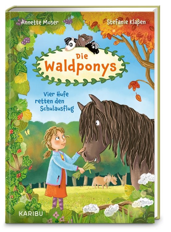 Produktbild: Die Waldponys (Band 2) &ndash; Vier Hufe retten den Schulausflug