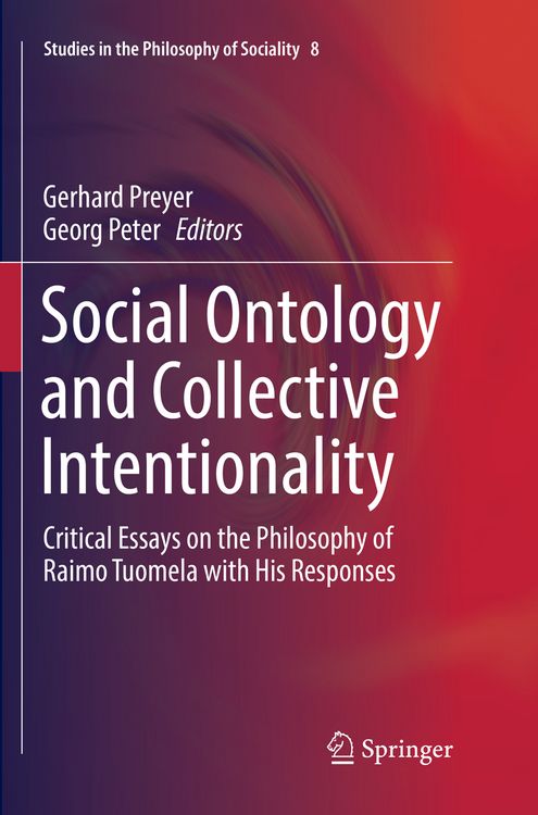 Produktbild: Social Ontology and Collective Intentionality