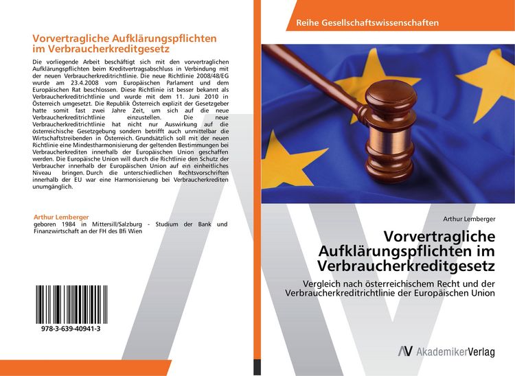 Produktbild: Vorvertragliche Aufkl&auml;rungspflichten im Verbraucherkreditgesetz