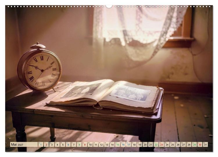 Produktbild: Die Vergangenheit loslassen (Wandkalender 2027 DIN A2 quer), CALVENDO Monatskalender