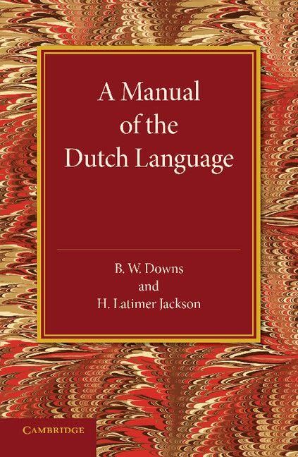 Produktbild: A Manual of the Dutch Language