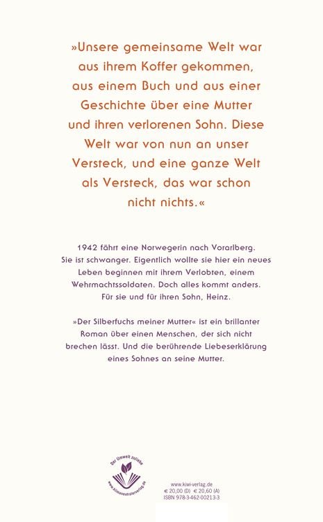Produktbild: Der Silberfuchs meiner Mutter