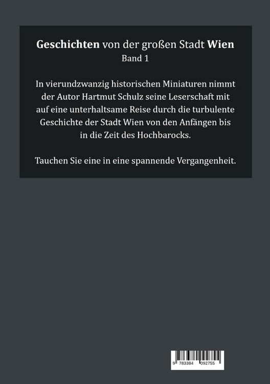 Produktbild: Geschichten von der gro&szlig;en Stadt Wien - Band 1